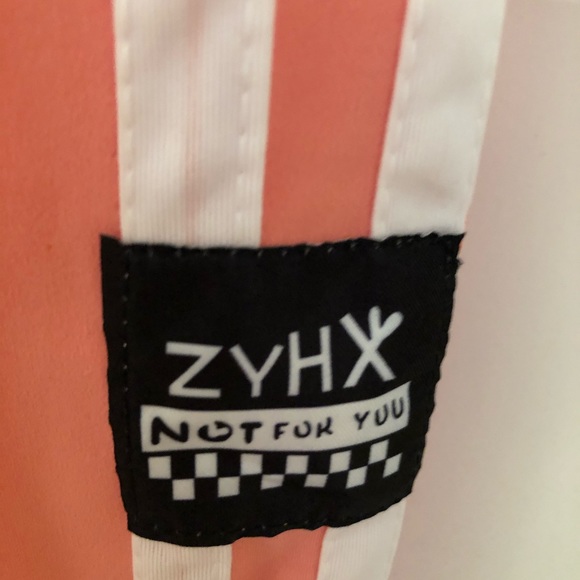 Wanyucl salmon colored casual 2 piece jogger set - Picture 3 of 4